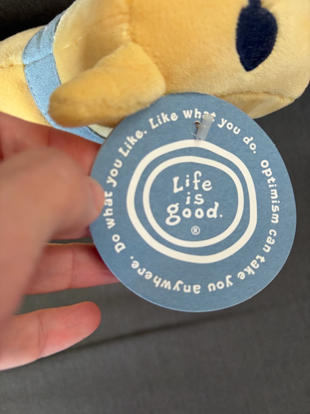 Life Is Good Stuffed Animal Dog Rocket Brand New - Picture 7 of 10